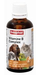 Вітамін B Комплекс Vitamine B Complex Beaphar для собак, котів, птахів і гризунів, 50 мл