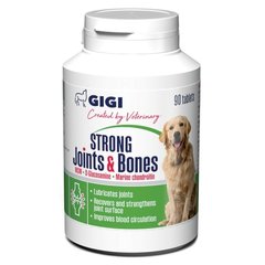 Харчова добавка Joints&Bones Strong GIGI для собак, 90 табл