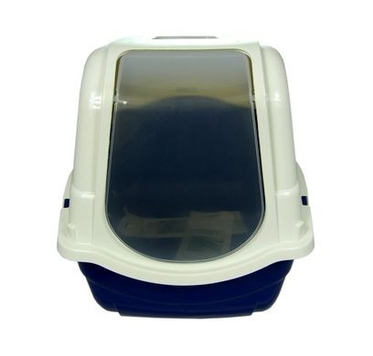 Туалет-бокс с фильтром ROMEO для котов, 57*39*41см, синий