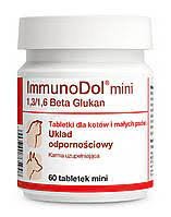 Иммунодол Мини Dolfos Immunodol Mini иммуностимулятор для кошек и собак мелких пород, 60 таб