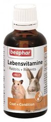 ЛебенсВітаміне LebensVitamine Beaphar рідкі вітаміни для гризунів, 50 мл