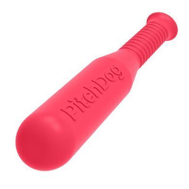 Ігрова біта для апортування PitchDog 35 см, діаметр 6 см, рожевий