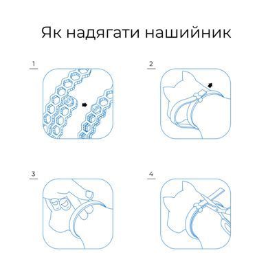 Нашийник Блокер Суперіум Blocker протипаразитарний для собак, 70 см