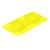 Миска складна Waugog Silicone подвійна, 385*230*50 мм, жовта