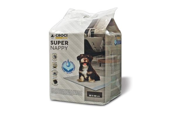 Пеленки Super Nappy CROCI для собак 60*60 см, 10шт/уп.