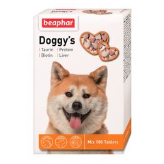 Доггіс Мікс Doggy's Mix Beaphar ласощі для собак, 180 табл