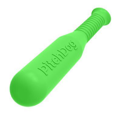 Ігрова біта для апортування PitchDog 35 см, діаметр 6 см, салатовий
