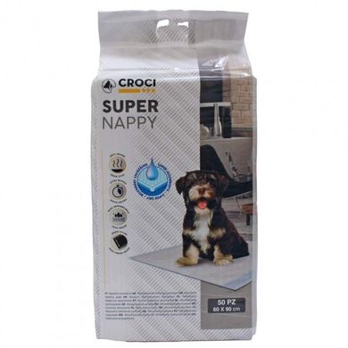 Пеленки Super Nappy CROCI для собак 90*60 см, 50шт/уп.