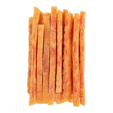 Ласощі Waudog Treats курячі в'ялені полоси для собак, 100г