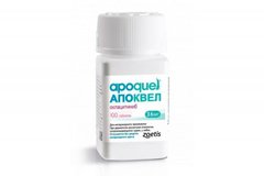 Апоквель 3,6 мг лікування дерматитів різної етіології, що супроводжуються свербінням, 100 таблеток