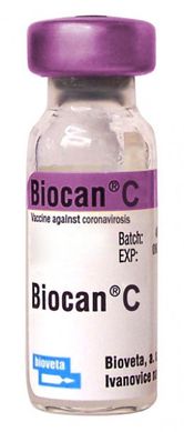 Біокан К вакцина інактивована проти коронавірозу у собак, 1 доза