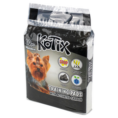 Пелюшки для собак Kotix Premium з активованим вугіллям 40*60 см, 10 шт