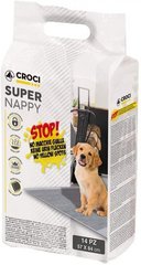 Пелюшки Super Nappy Croci з активованим вугіллям для собак 84*57 см, 14шт/уп.