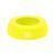 Миска-непроливайка Waudog Silicone, 1000 мл, жовта