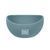 Миска Waudog Silicone для кішок і маленьких порід собак, 250 мл, сіра