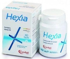 Гексия Кандиоли Hexia Candioli обезболивающая добавка для собак и кошек, 40 таблеток