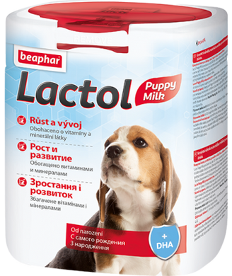 Повноцінний замінник молока Beaphar Lactol Puppy Milk для цуценят, 500 г